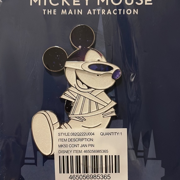 Disney Mickey Mouse The Main Attraction Space Mountain Collector Pin 1/12 - Picture 2 of 4